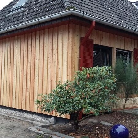 Holzverkleidung